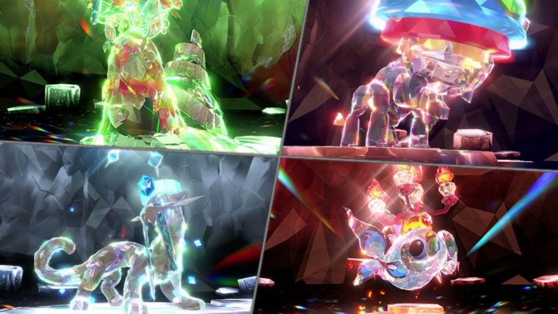 The treasures of ruin as shinies in the max raids