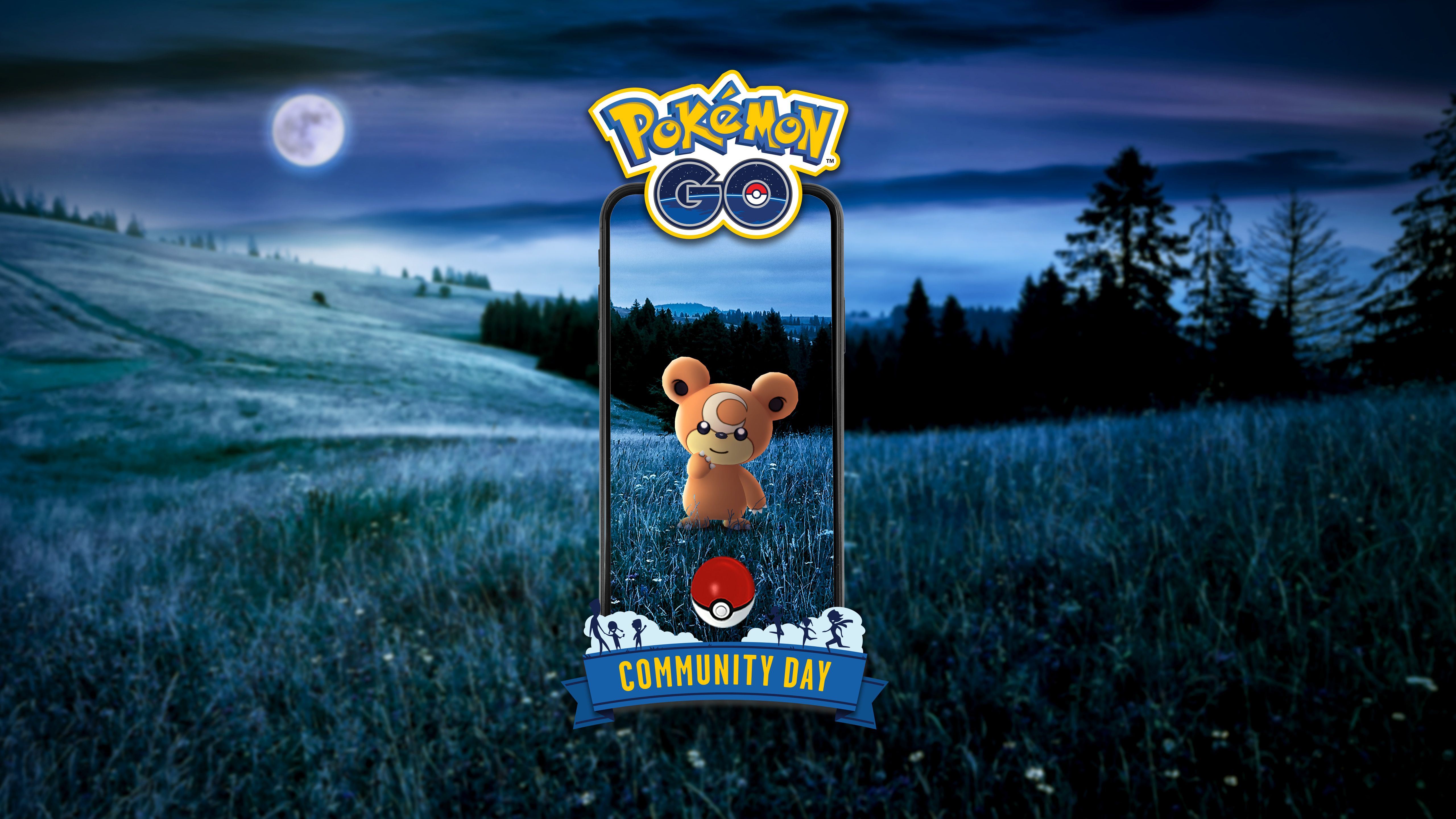 An image of Teddiursa for Pokémon GO Community Day